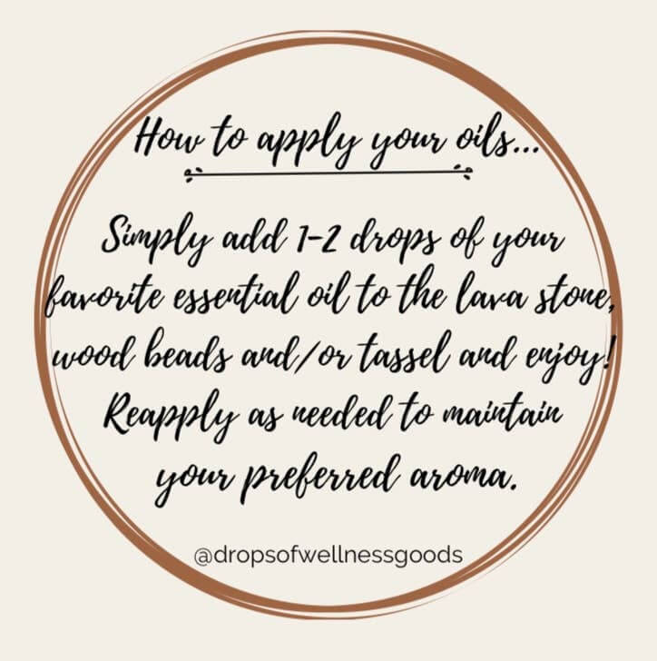 Bracelet and Bag Drops of Wellness Goods