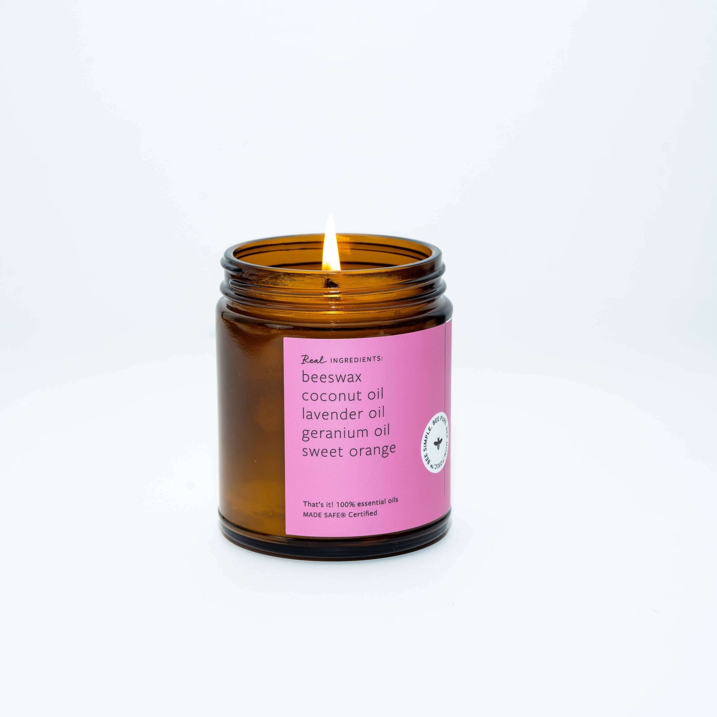 Woodwick Candle - Beeswax - Non Toxic - Essential Oils Fontana Candle Co.