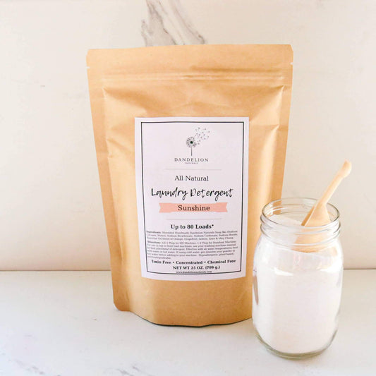 Citrus Laundry Soap | Laundry Detergent Powder | Sunshine Dandelion Naturals