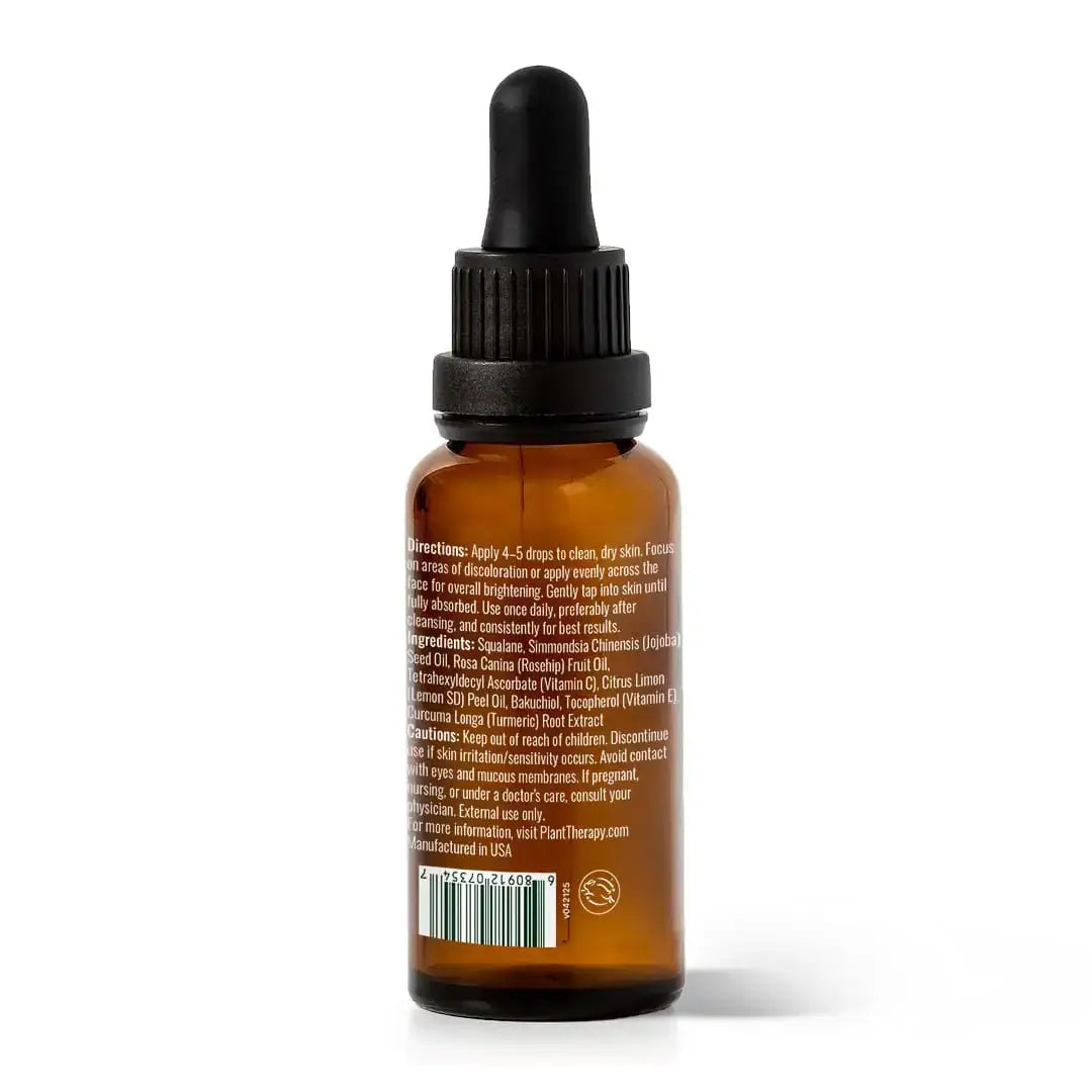 Dark Spot Facial Oil 30ml bottle with dropper for targeting dark spots and enhancing skin brightness.