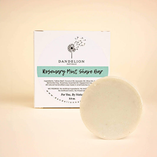 Shave Bar - Rosemary Dandelion Naturals