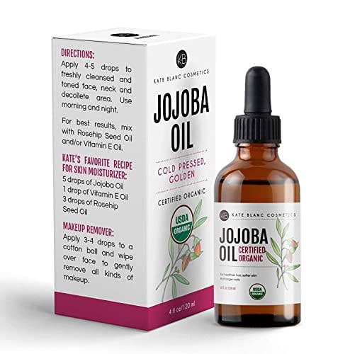 Organic Jojoba Oil - Kate Blanc's Jojoba Oil