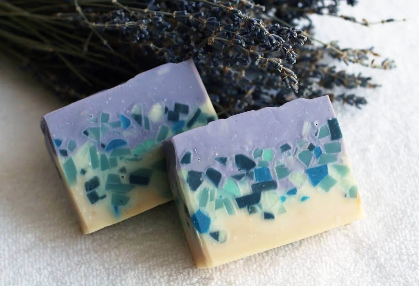Organic Soap - Purple Dream One Leaf Soap