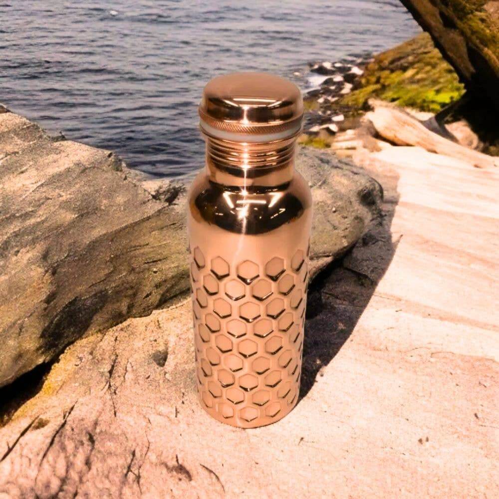 Copper Water Bottle – Wellness in Every Sip - 100% Pure Copper