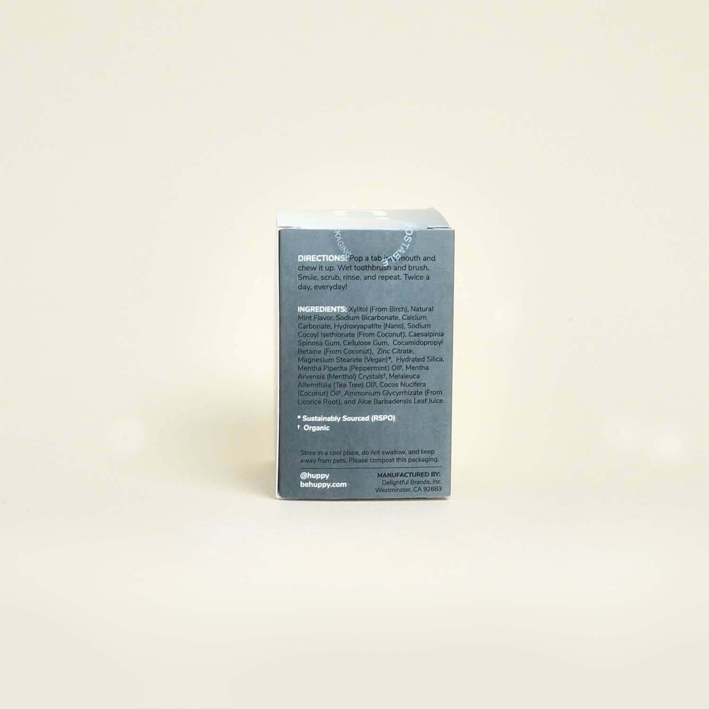 Toothpaste Tablets - Charcoal Mint