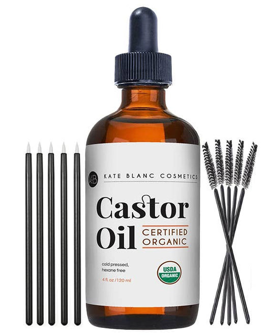 Organic Castor Oil - Hexane Free - Cold Pressed