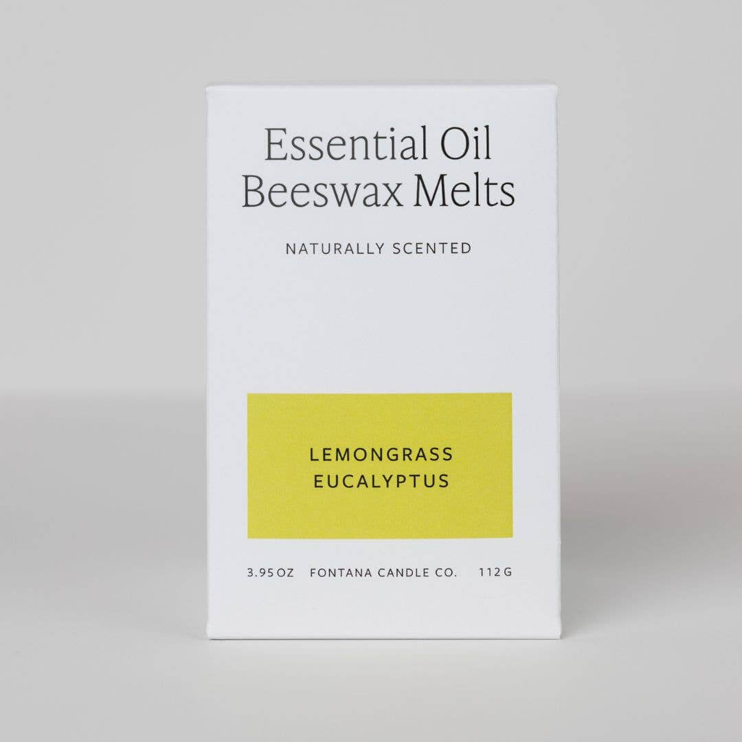Lemongrass Eucalyptus Beeswax & Essential Oil Wax Melts