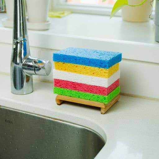 Compostable Cellulose Sponge : Green