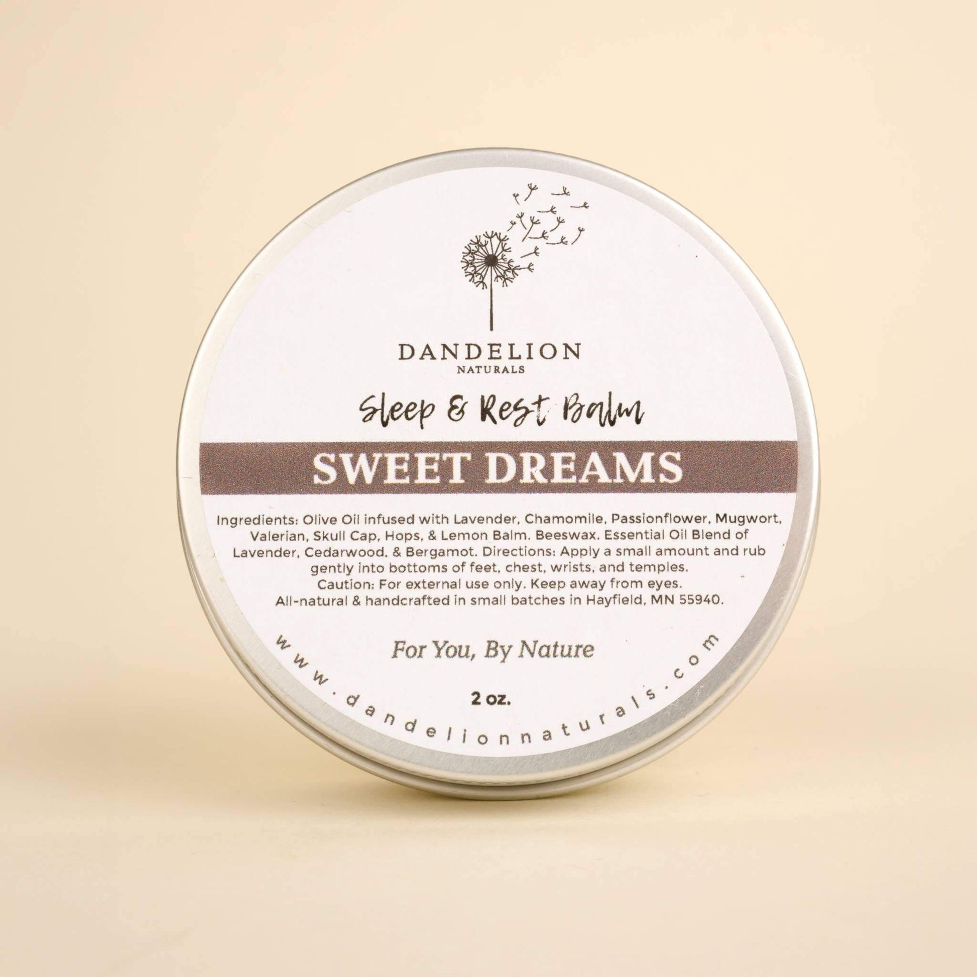 Salve - Sweet Dreams Dandelion Naturals