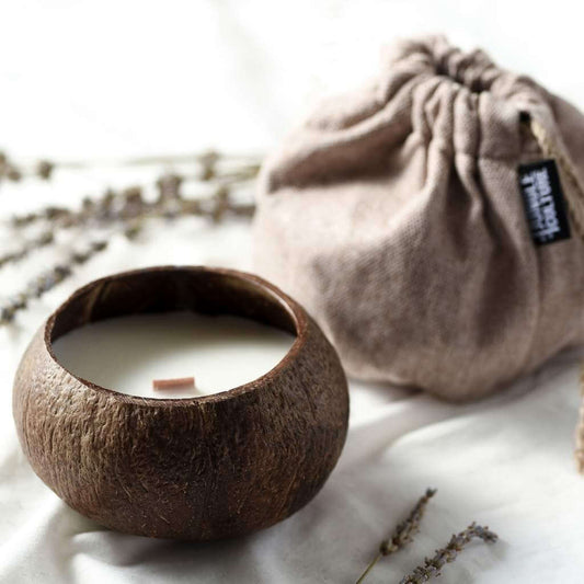 Candle - 100% Natural - Coconut Shell