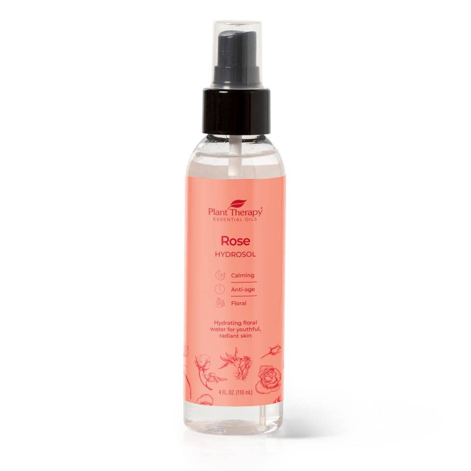 Rose Hydrosol 4oz: 4 oz Plant Therapy