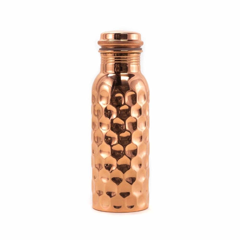 Copper Water Bottle – Wellness in Every Sip - 100% Pure Copper