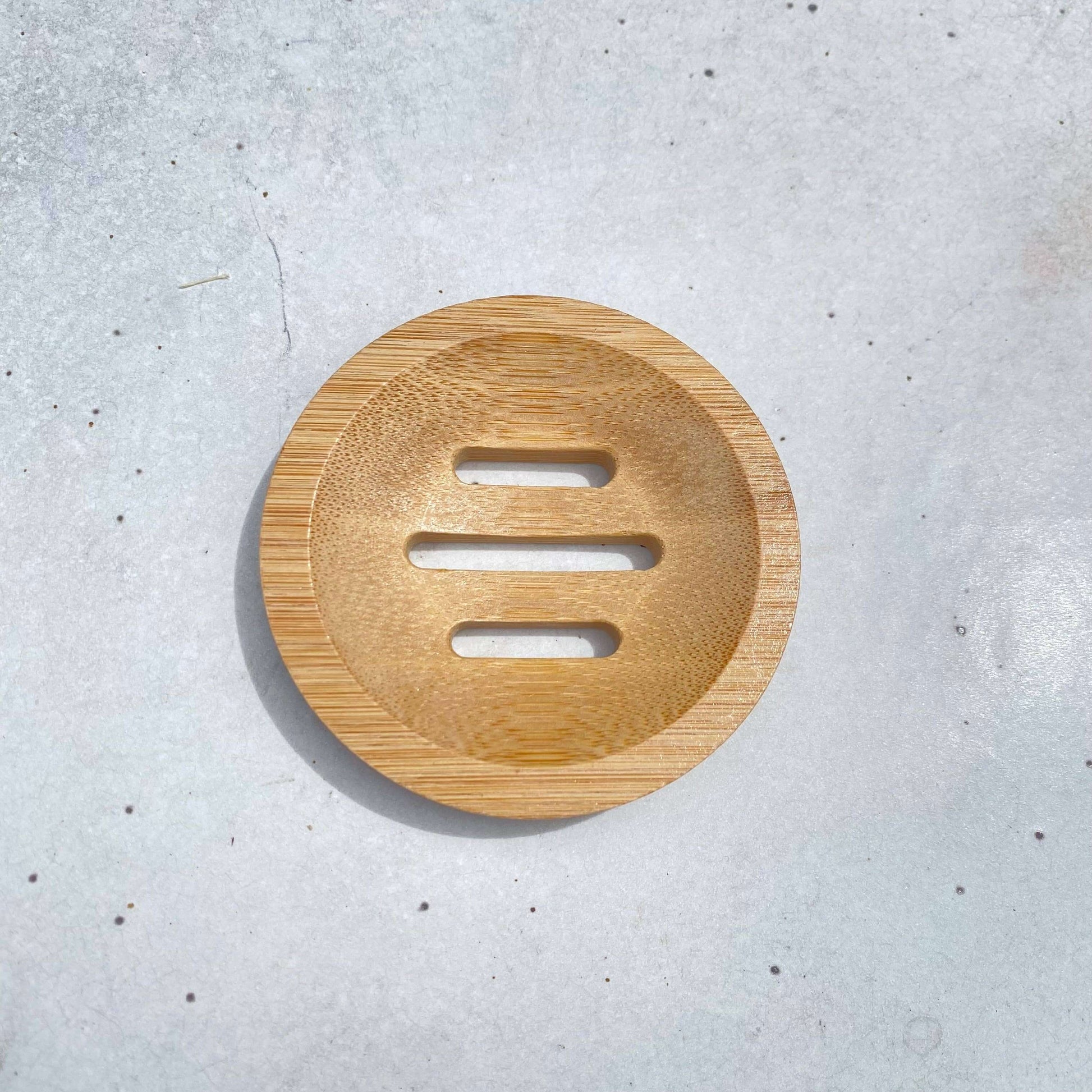 Soap Holder - Round Bamboo Switch