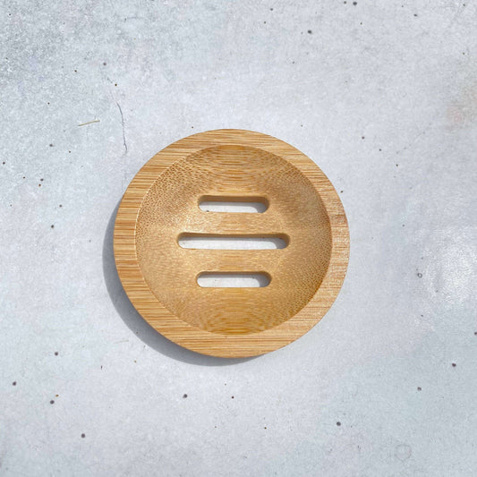 Soap Holder - Round Bamboo Switch
