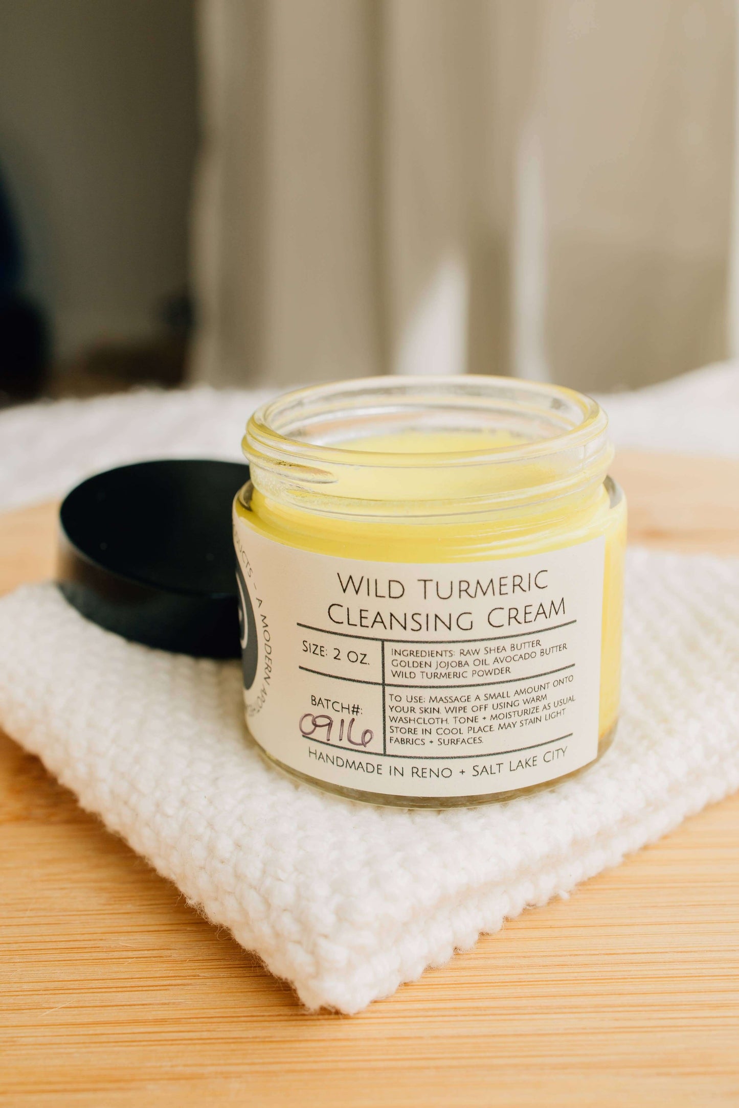 Wild Turmeric Cleansing Balm-Remove dirt + makeup naturally