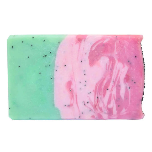 watermelon soap bar: handmade, natural, cruelty-free
