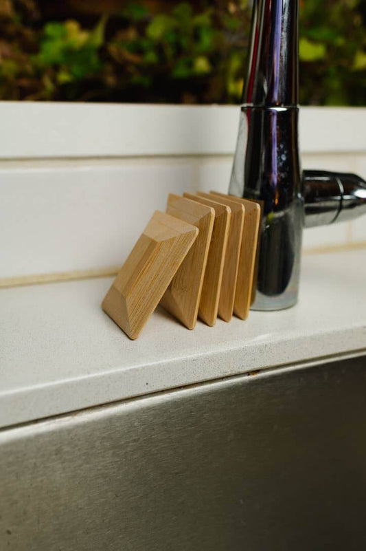 Dish Pot Scraper Bamboo Switch