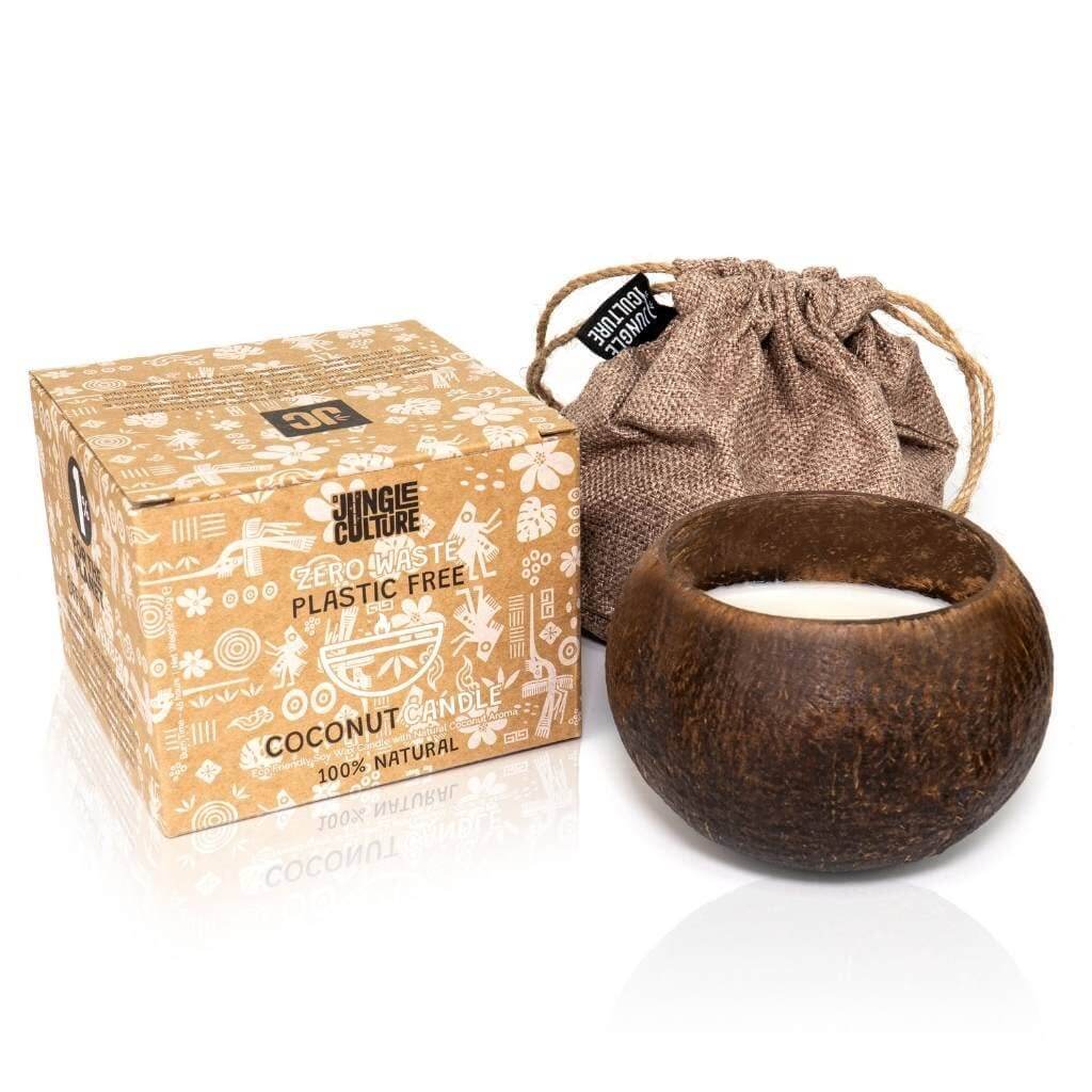 Candle - 100% Natural - Coconut Shell