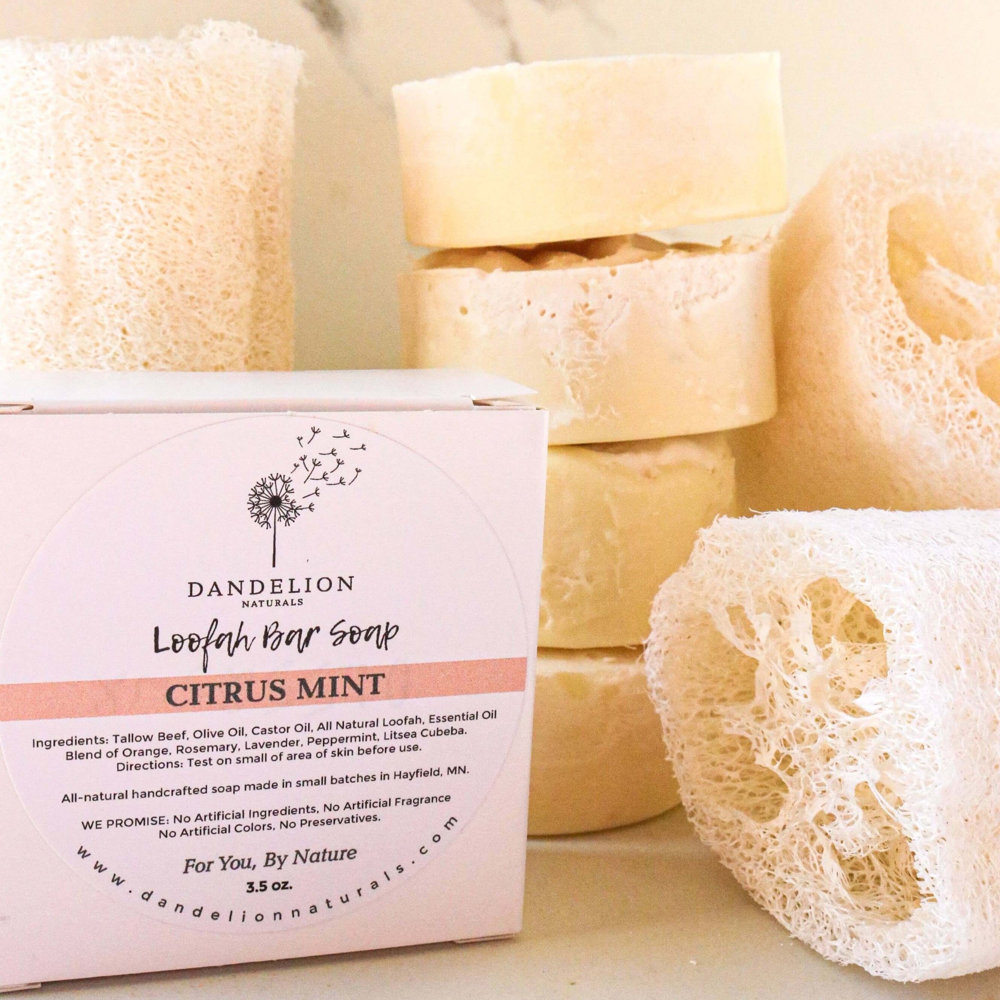 Soap - Loofah Dandelion Naturals