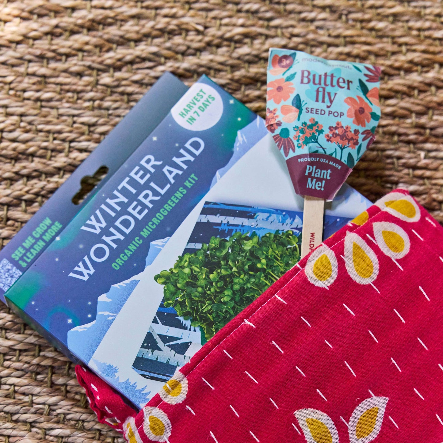 Winter Wonderland Microgreens Kit