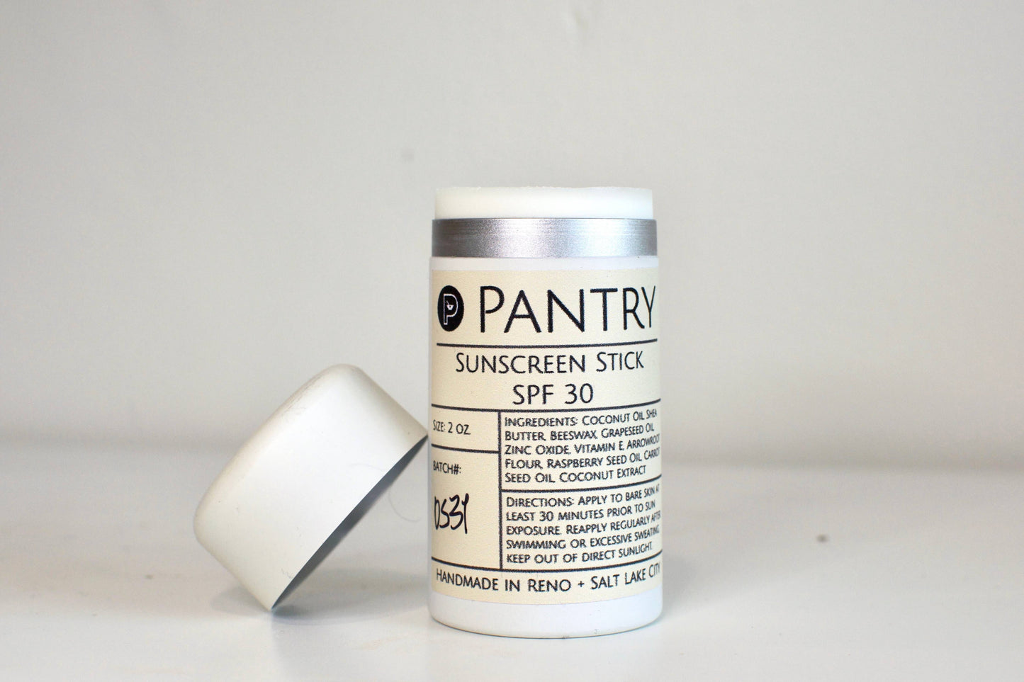 Natural Mineral Sunscreen SPF 30 - Summer Sun Protection: 2 oz. Tube