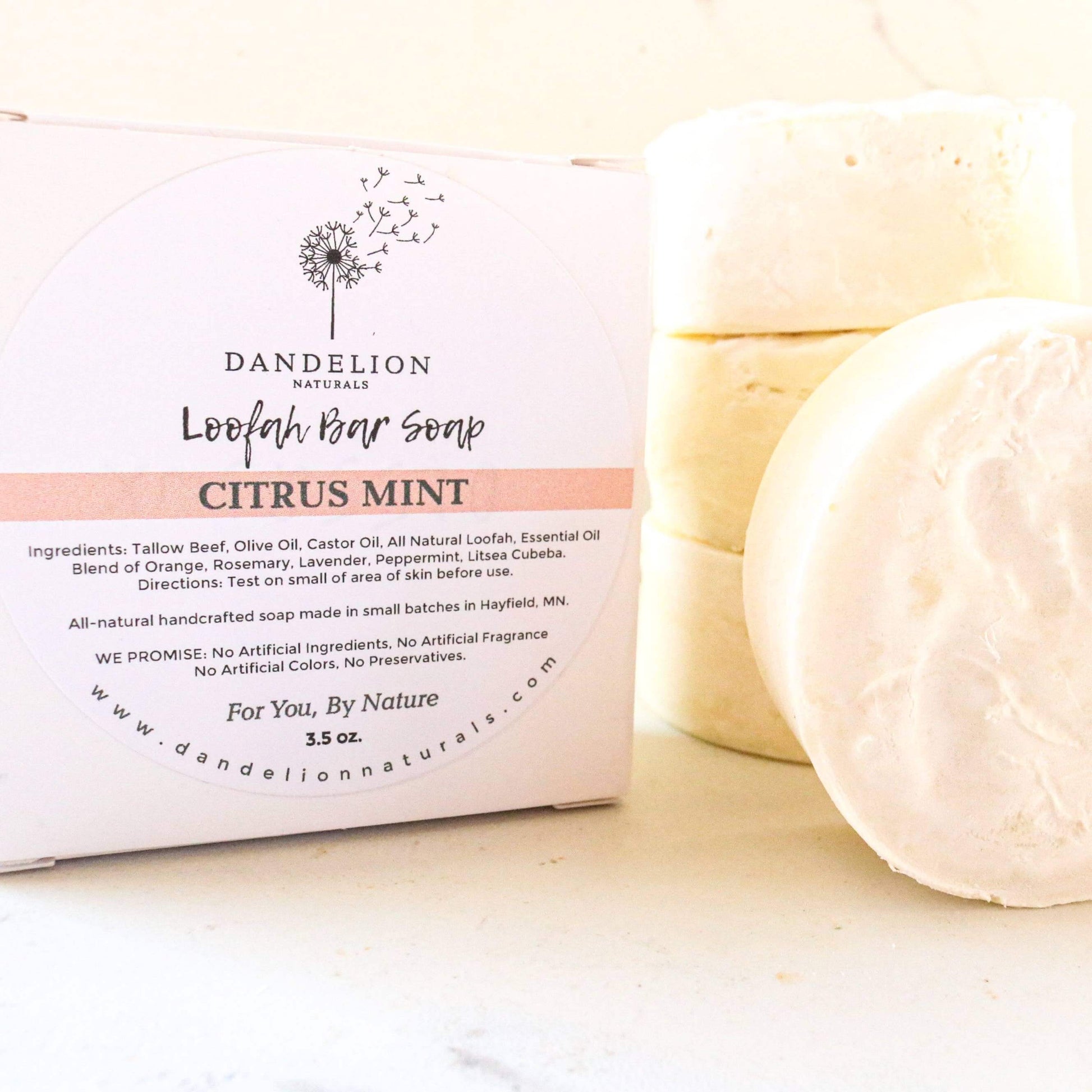 Soap - Loofah Dandelion Naturals