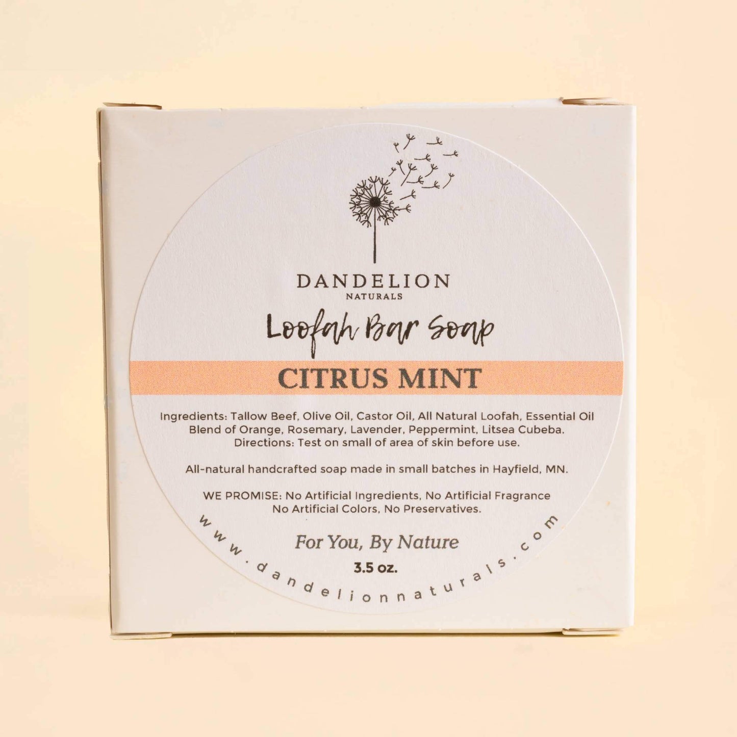 Soap - Loofah Dandelion Naturals