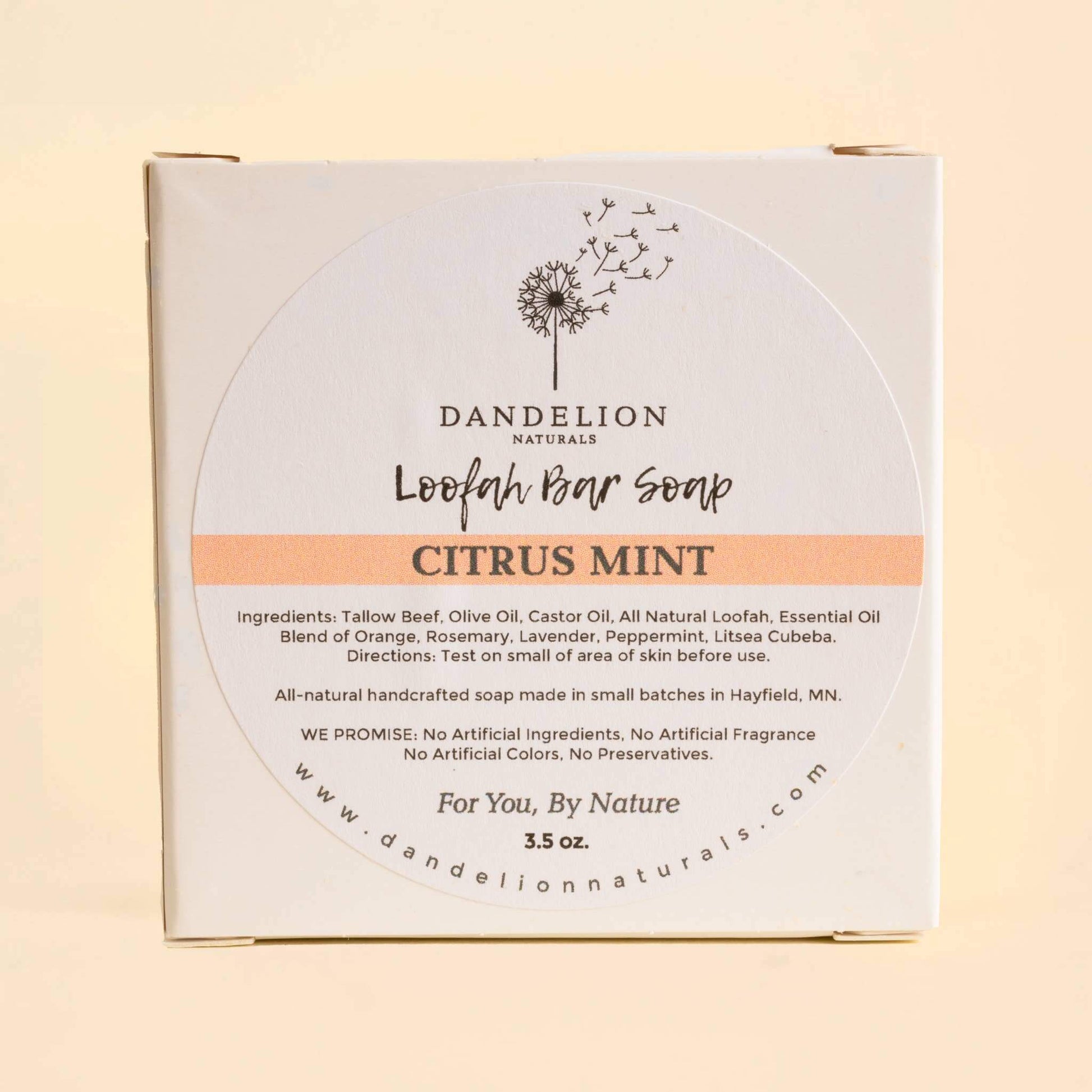 Soap - Loofah Dandelion Naturals