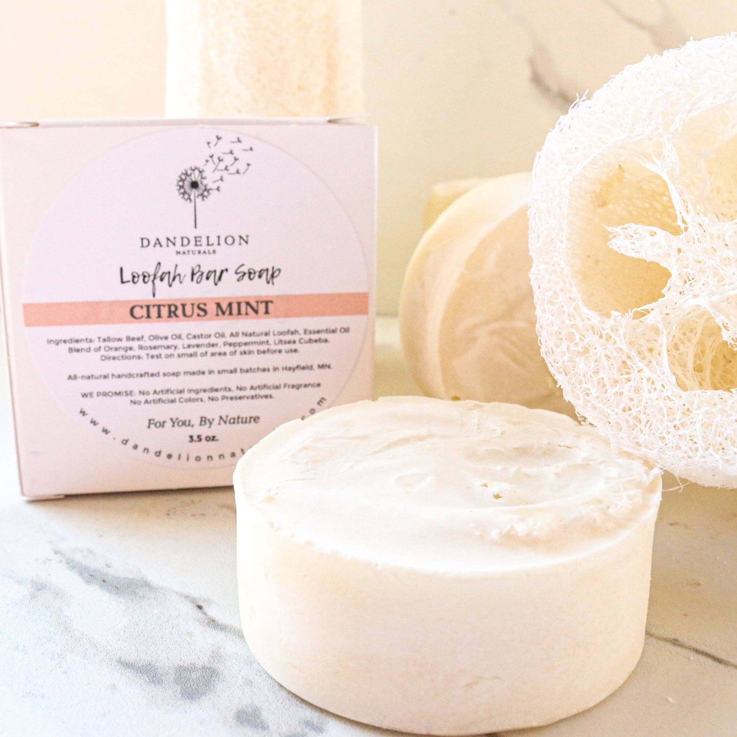 Soap - Loofah Dandelion Naturals