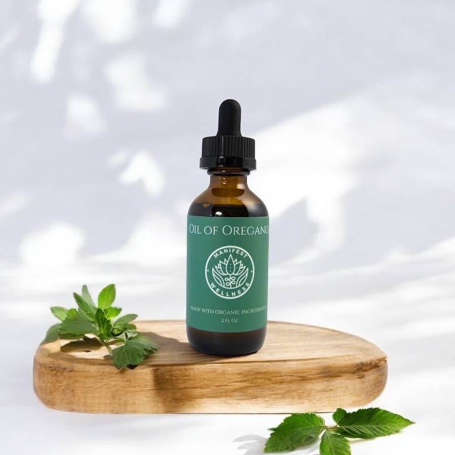 Organic Double Strength Oil of Oregano - Cold-Pressed - 2 fl. oz.