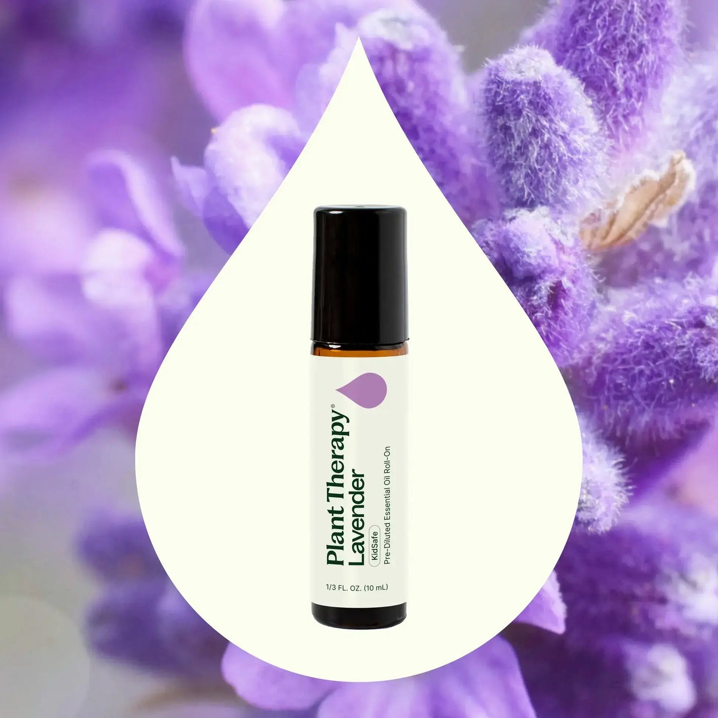 Organic Lavender Essential Oil Pre-Diluted Roll-On 10 mL Plant Therapy