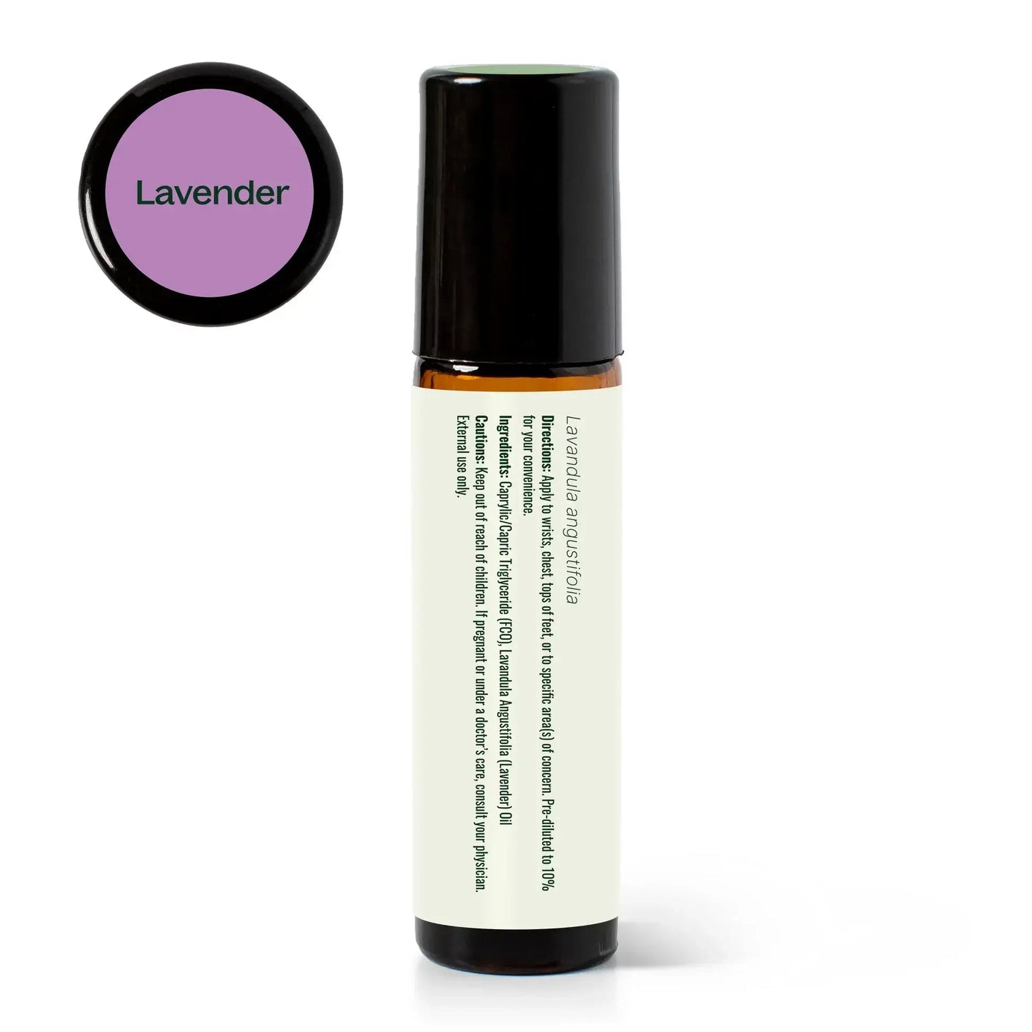 Organic Lavender Essential Oil Pre-Diluted Roll-On 10 mL Plant Therapy
