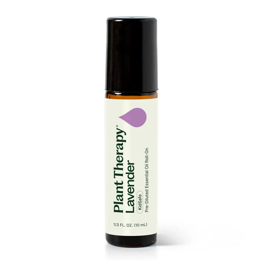 Organic Lavender Essential Oil Pre-Diluted Roll-On 10 mL Plant Therapy