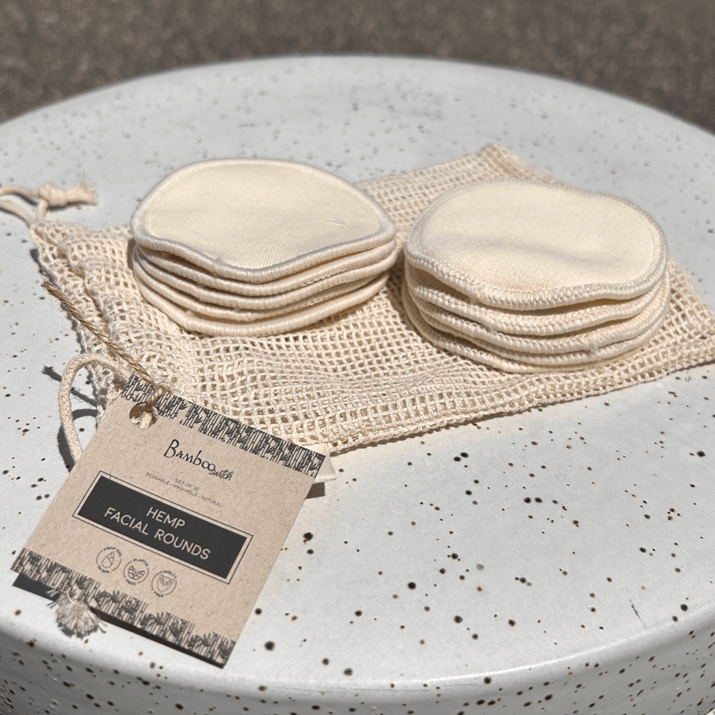 Facial Rounds - Hemp Bamboo Switch