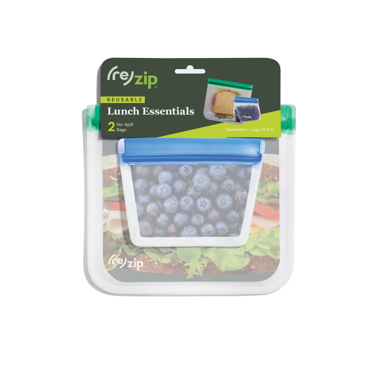 Reusable Lunch Essentials Kit - 2-piece - Storage Bags - Eco-Friendly