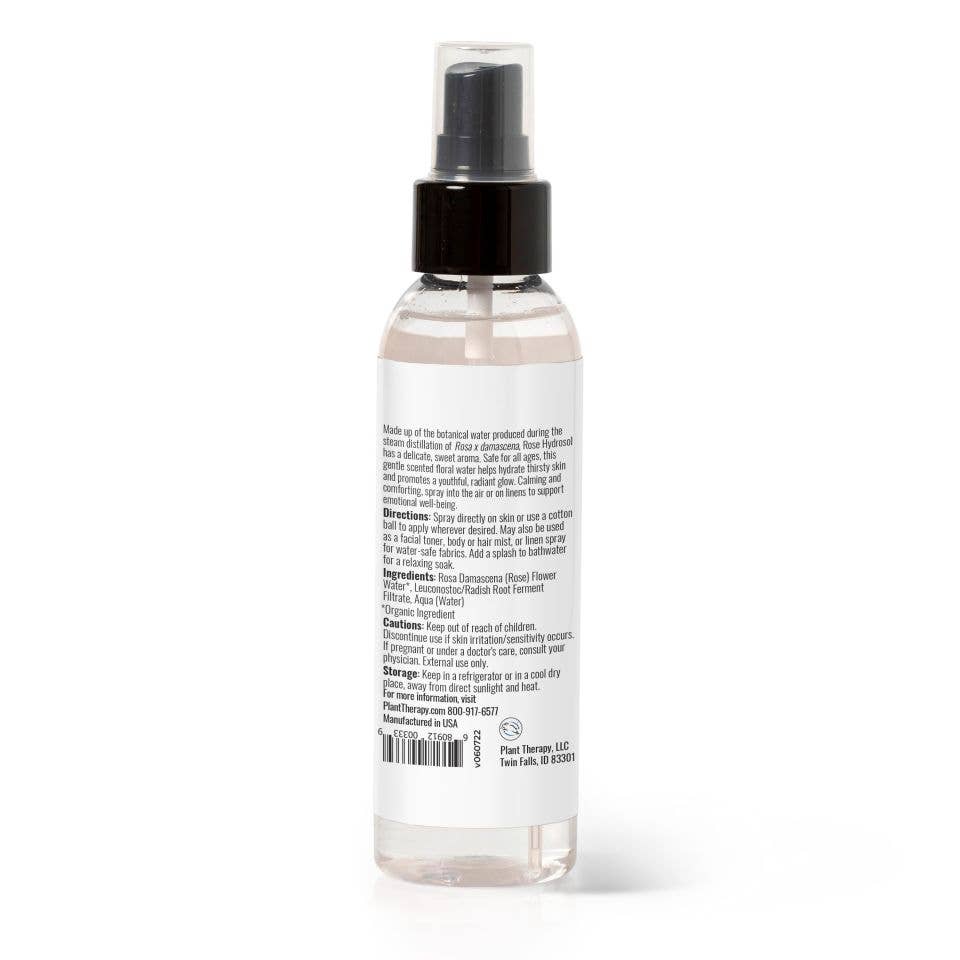 Rose Hydrosol 4oz: 4 oz Plant Therapy