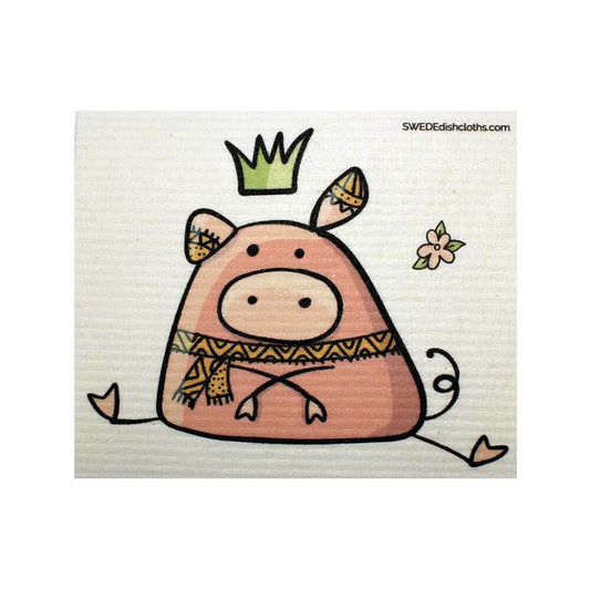 Swedish Dishcloth - Pig