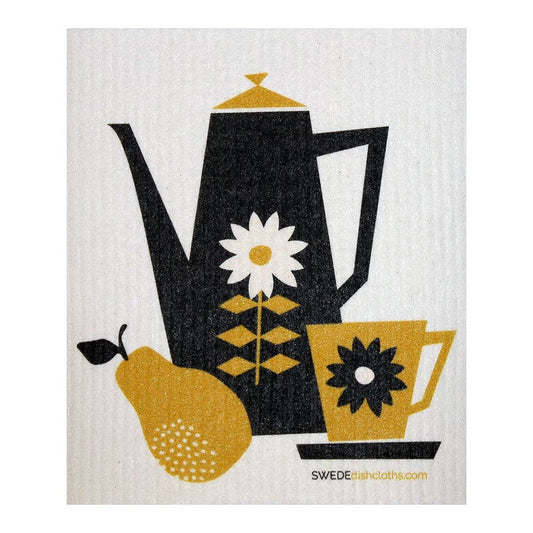 Swedish Dishcloth · Retro Coffee