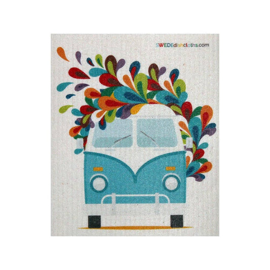 Swedish Dishcloth · Hippie Bus