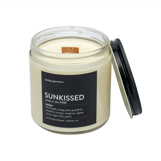 Sunkissed · Wood Wick Soy Candle