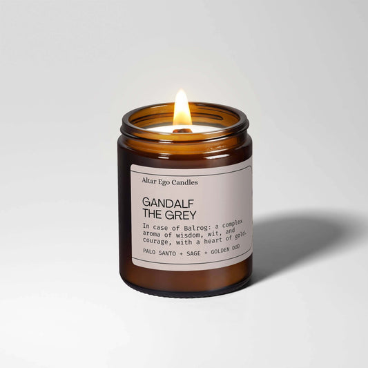 GANDALF THE GREY · Wood Wick Soy Candle