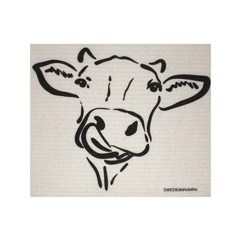 Swedish Dishcloth - Cow